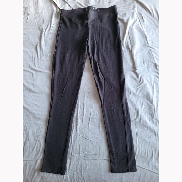 J. Crew Full Length Black Fleece-lined Leggings (XS) - Picture 3 of 7